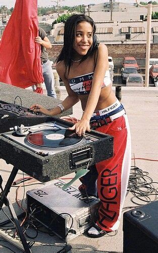 aaliyah tommy hilfiger photoshoot|aaliyah music video outfits.